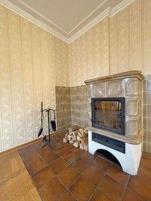 Gemütlicher Kachelofen