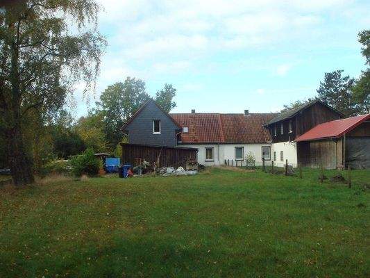 Bild 7.8,9. Hausansicht Nord m. Nebenhaus     s