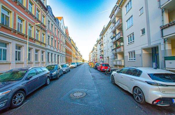 Straßenansicht Richtung Süden