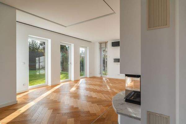 Wohnbereich mit Kamin