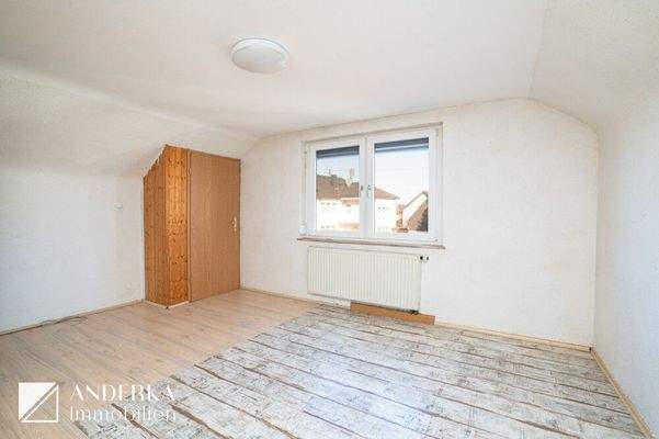 Schlafzimmer im Dachgeschoss