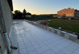 Blick auf die Terrasse