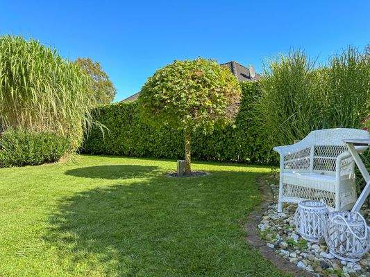 Gepflegter Garten für die ganze Familie