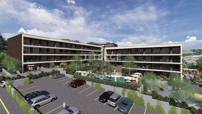 Apartments in a Complex Next to the State Hospital in Yalova
