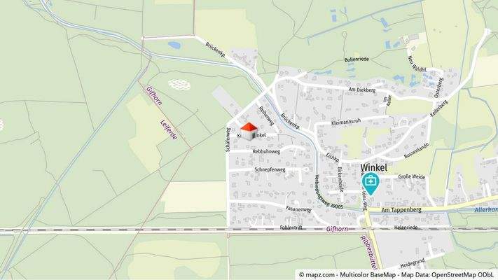 Geolyzer Kartenausschnitt