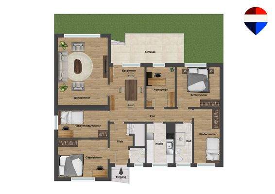 Brettin EFH Erdgeschoss Prospekt