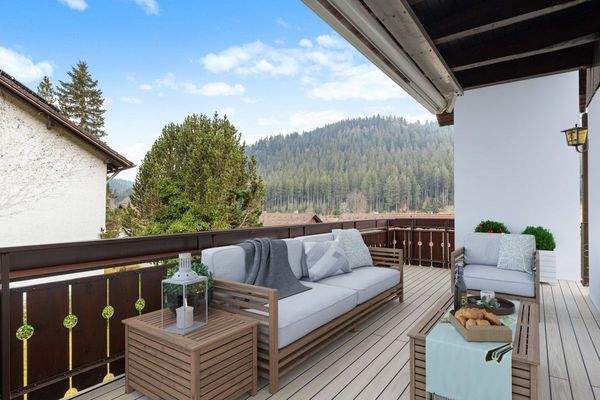 Balkon - digital eingerichtet