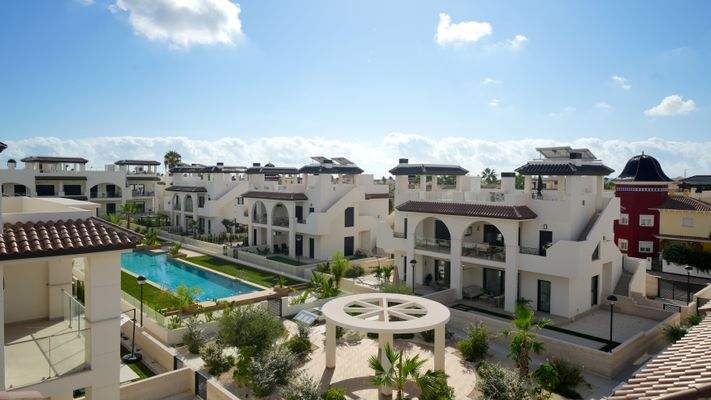 Blick auf die Urbanisation