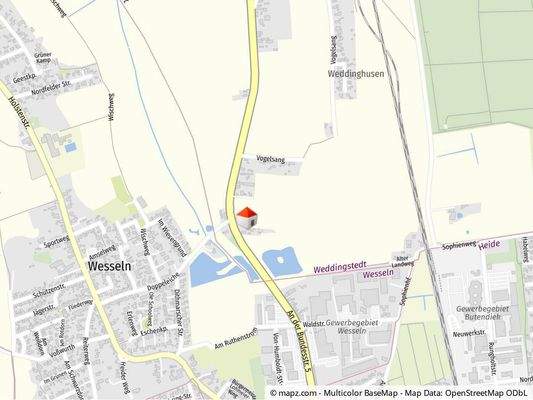 Geolyzer Kartenausschnitt