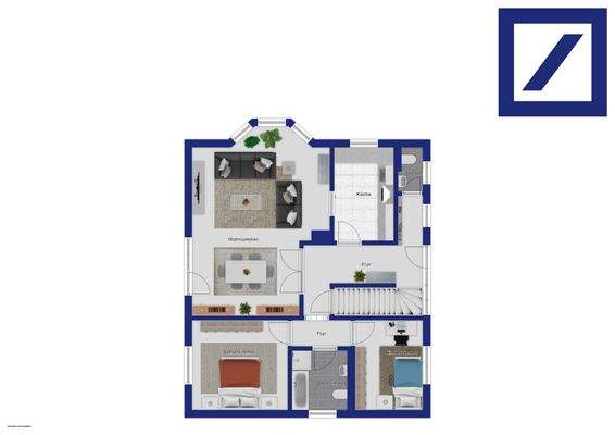 Grundriss Erdgeschoss