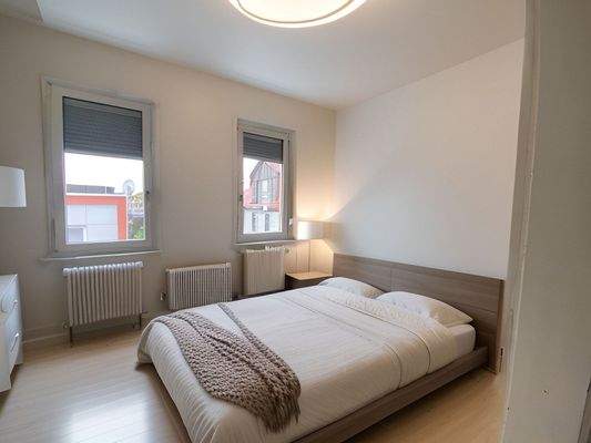 Schlafenzimmer Visualisiert mit KI