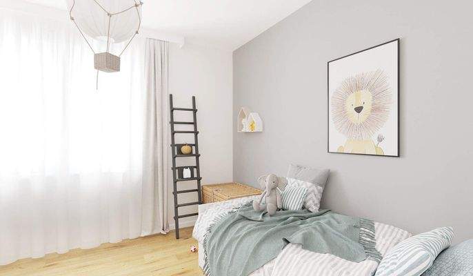 Ein Kinderzimmer zum wohlfühlen