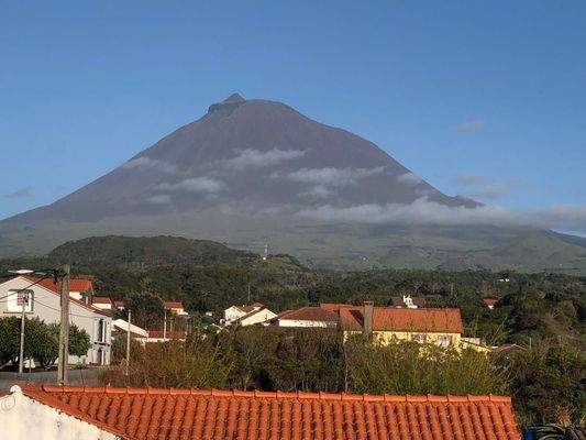 Blick zum Pico - Namensgeber der Insel