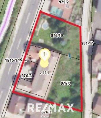 Katasterplan - GSt. .154, 975/3, 975/10, 976/2