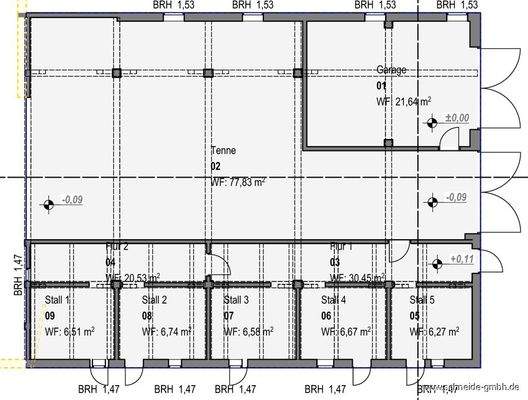 Bestand Scheune (EG)