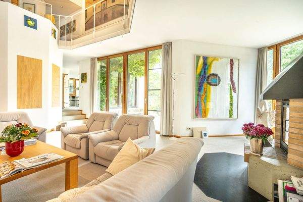 Blick in den Wohnbereich im EG