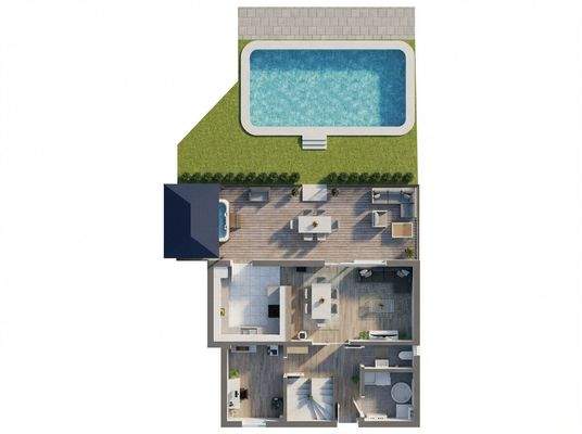 Grundriss Außenbereich