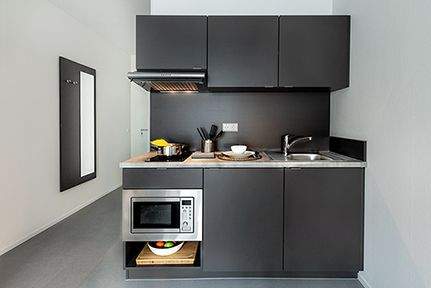 Fully equipped kitchen