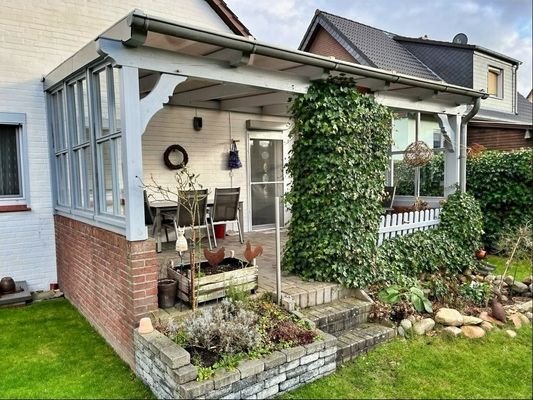 Überdachte Terrasse
