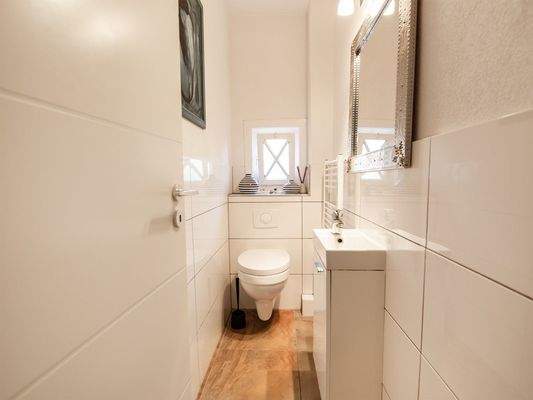 eines der Gäste-WCs