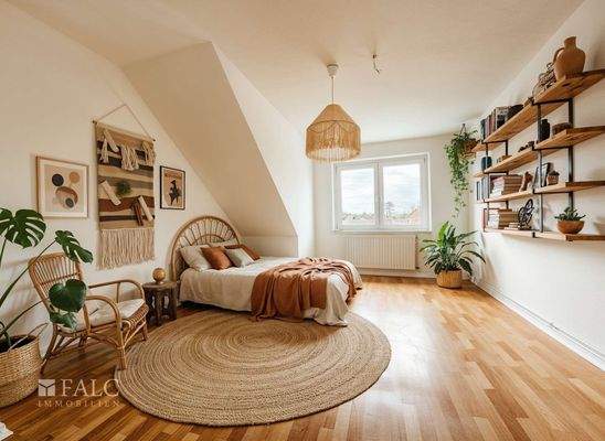 Schlafzimmer - (KI generiert)