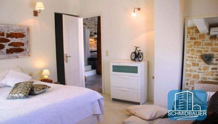 Kreta, Pitsidia: Wunderbare Villa mit Pool und Blick auf die Berge von Psiloritis