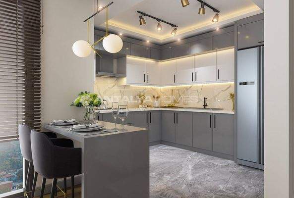 Newly-Built Seaside Flats with Pool and Parking in Mersin