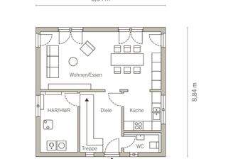 Grundriss Erdgeschoss