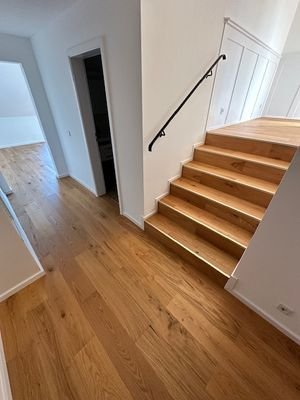 zwei Ebenen innerhalb der Wohnung