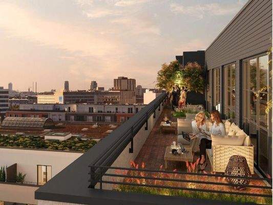 Visualisierung Dachterrasse