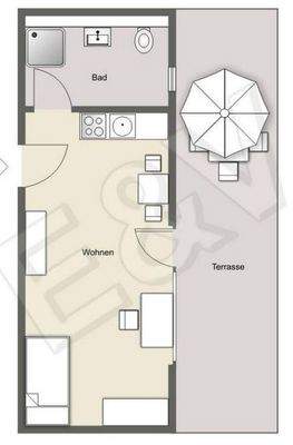 Grundriss - seitenverkehrt