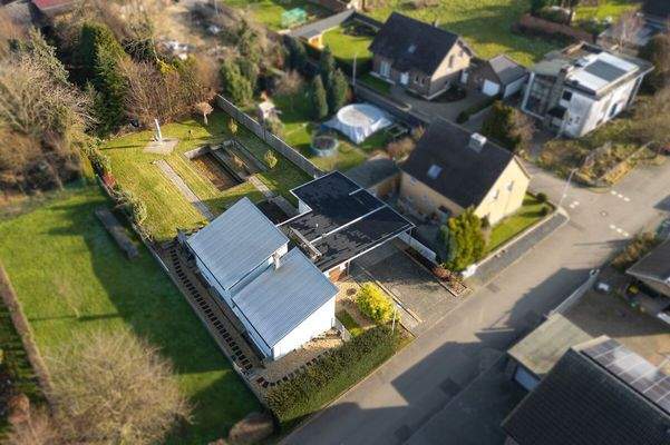 Drohne Seitenansicht