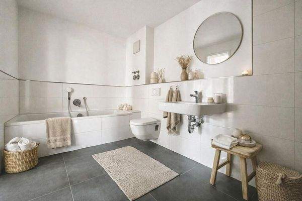 Badezimmer (KI-Staging)