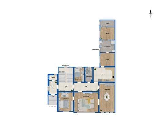 Grundriss Erdgeschoss