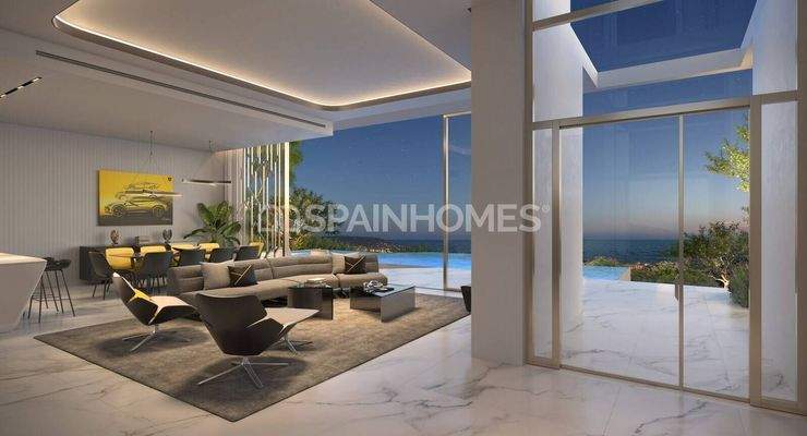 Spectacular View Villas Inspired by Lamborghini in Benahavis