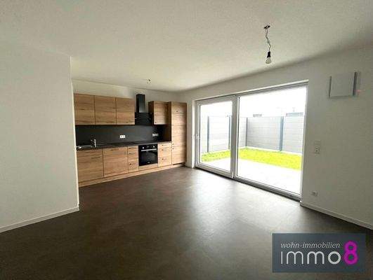 Wohnraum mit hochwertiger Küche