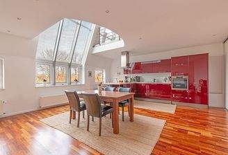 Wohn-, Koch- und Essbereich