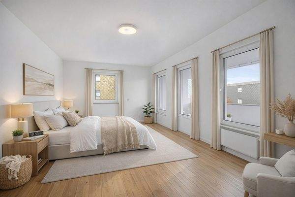 Schlafzimmer 1.OG visualisiert