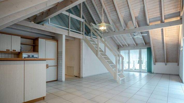 Wohnen Essen mit offener Küche