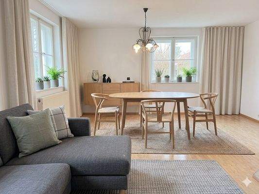 Wohn-Essbereich - Möblierungsbeispiel