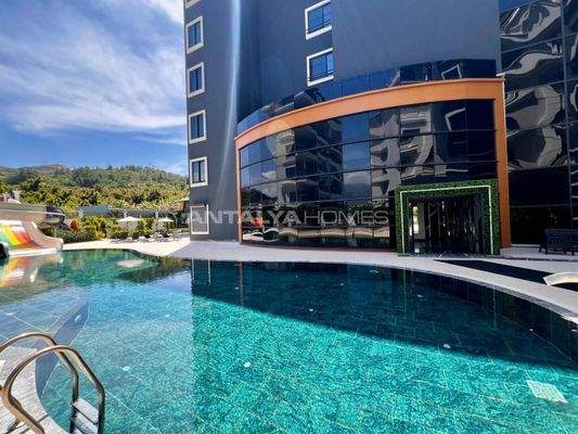 Key-Ready Flat in a Richly Featured Project in Alanya Antalya