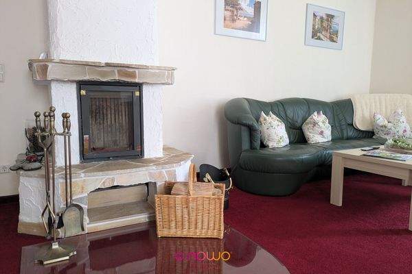 Kamin im Erdgeschoss