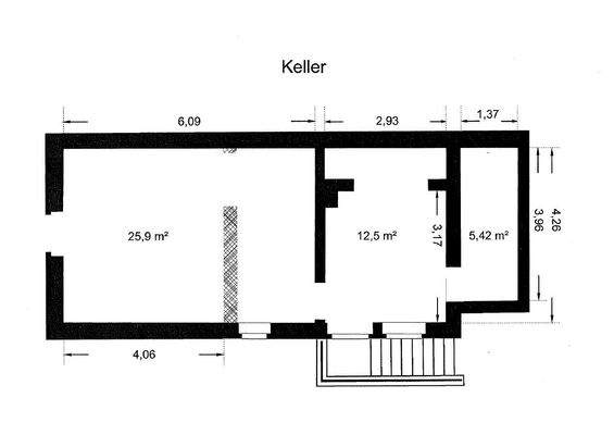 Grundriss Untergeschoss