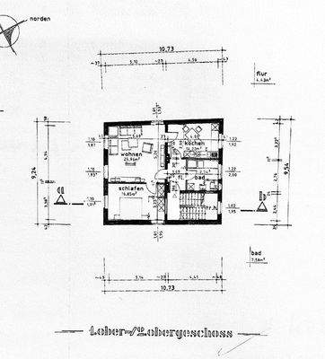 Grundriss 2. Obergeschoss