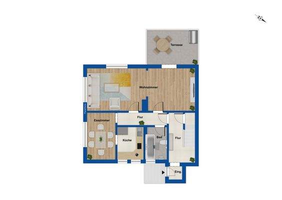 Grundriss Erdgeschoss