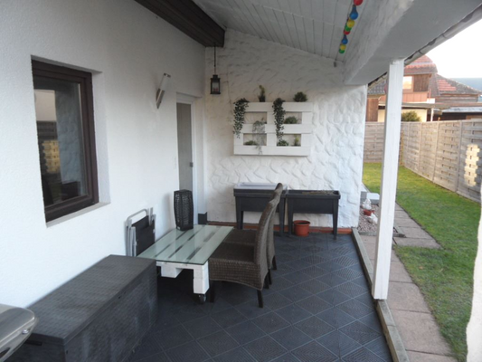 Überdachte Terrasse 