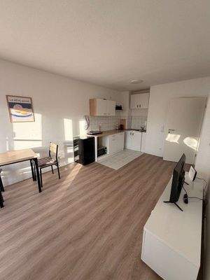 Wohnzimmer und Küche