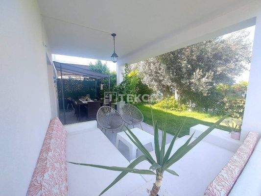 Twin Villa with Detached Garden and Sea View in Bodrum Türkbükü