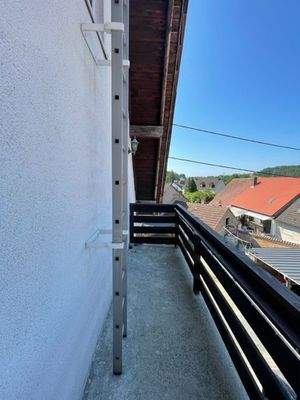 zugehöriger Balkon zur DG-Wohnung