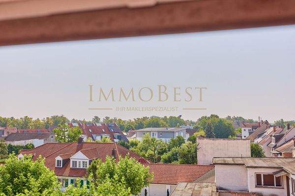 Blick vom Schlafzimmer